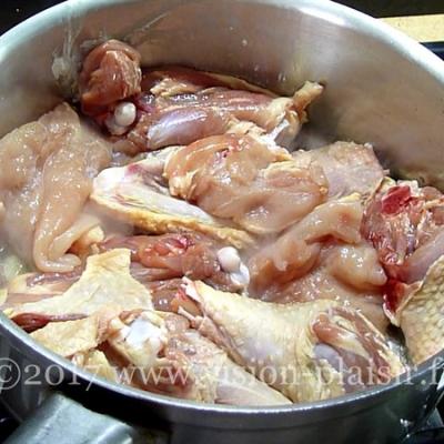 sauter poulet