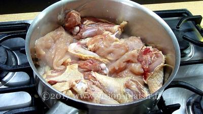 sauter poulet