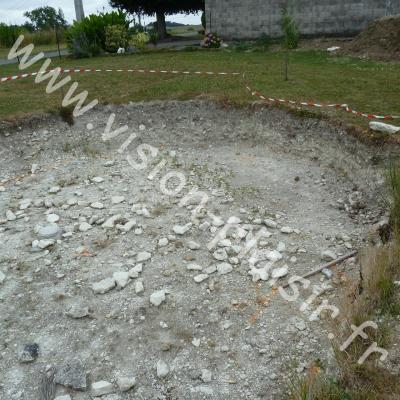 trou pour piscine