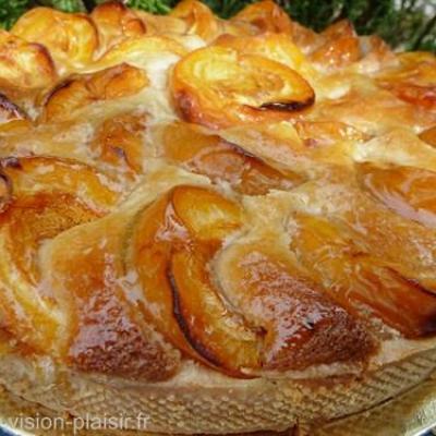 Abricots an tarte et amandes