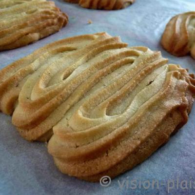 Apres cuisson des sables viennois ou sprit