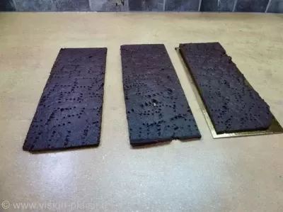 Bande feuilletage chocolat