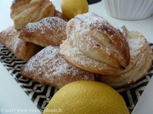 Bichons au Citron : Petits Gâteaux feuilletés pour une Explosion de Saveurs Ensoleillées