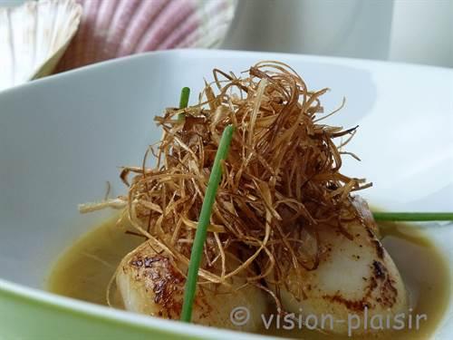 Saint-Jacques à la Nage de Bière Brune : Recette Gourmande et Originale