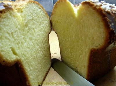 Brioche en deux