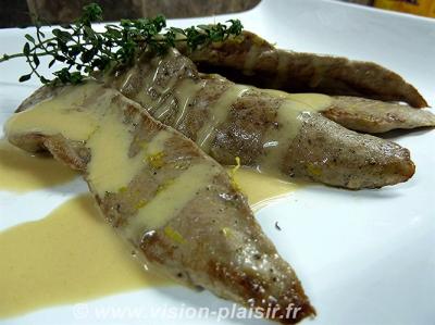 Canard avec du citron