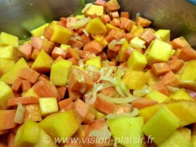 Carottes butternut