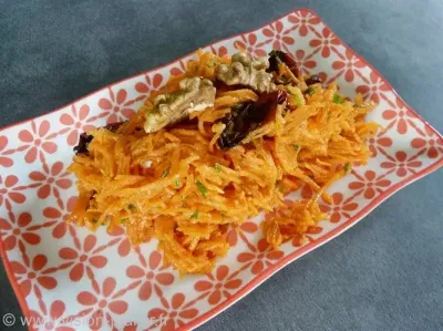 Carottes sechees et tomates