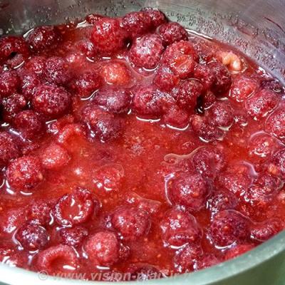 Confiture de framboise 2