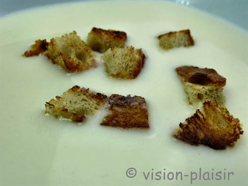 Croutons pour creme dubarry