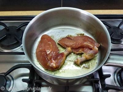 Cuire de la volaille