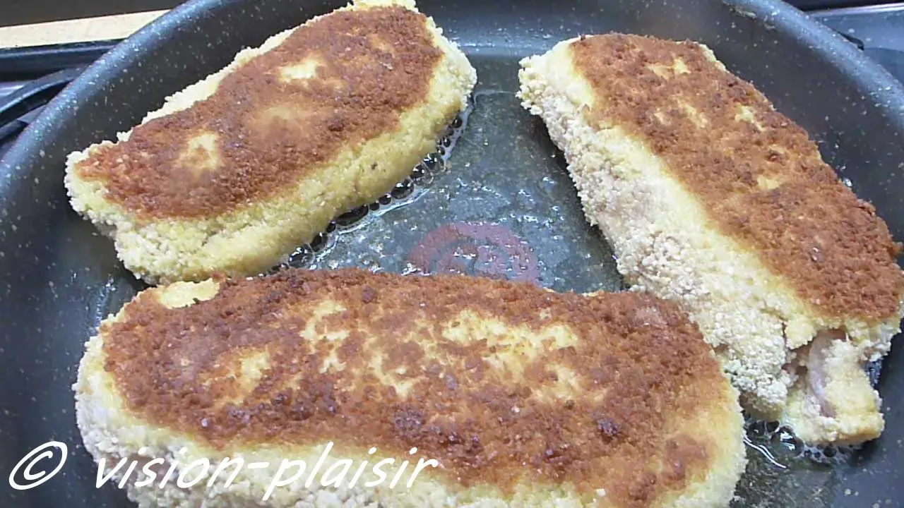 Cuire les cordons bleu