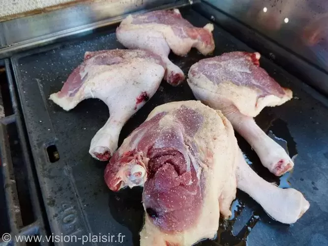 Cuisse de canard cuisson