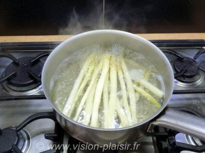 Cuisson des asperges