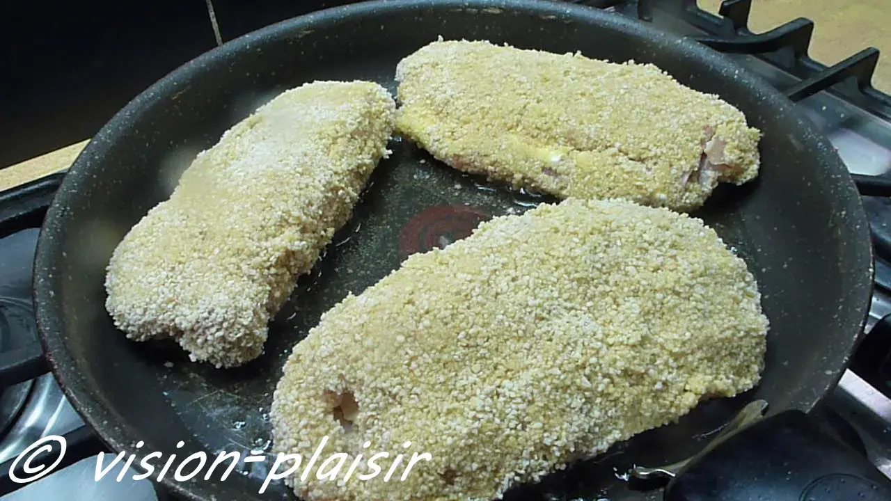 Cuisson des cordon bleu