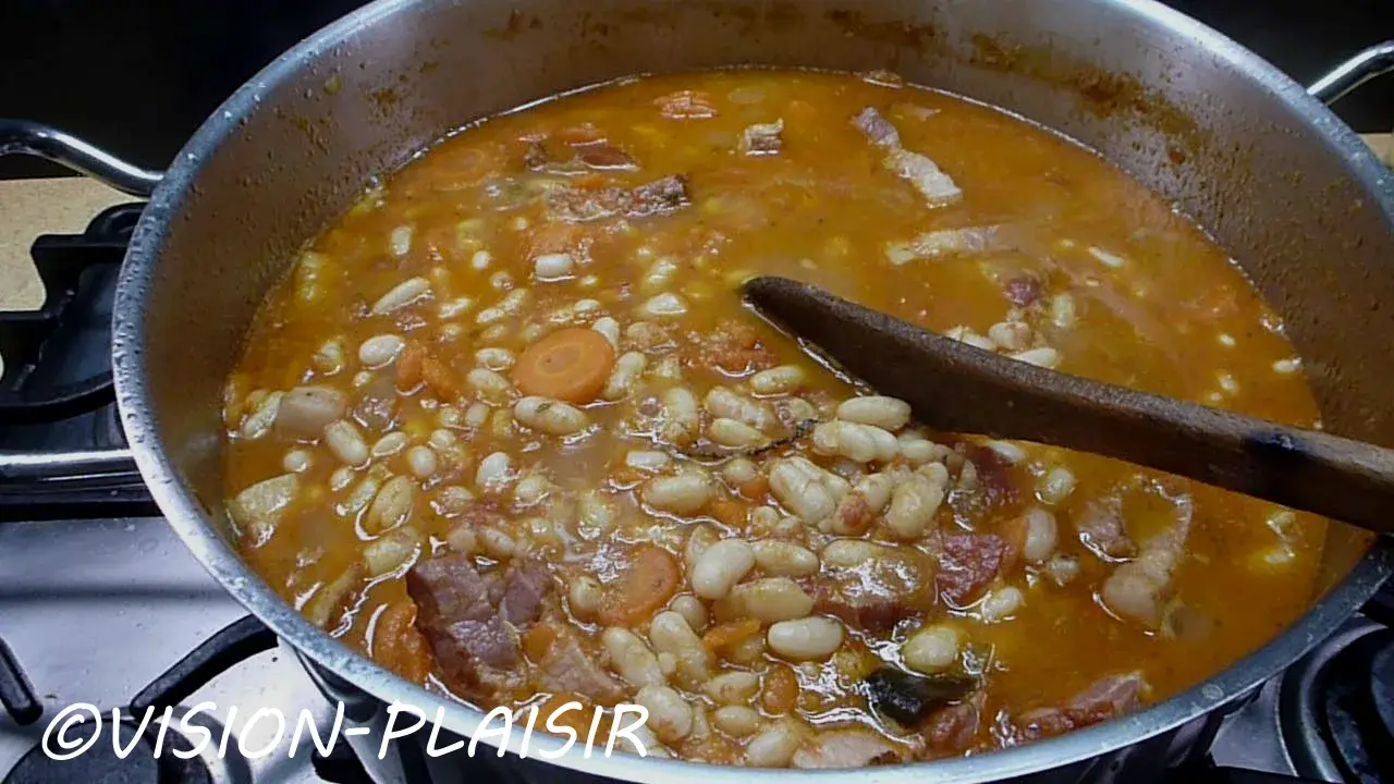 Cuisson du cassoulet