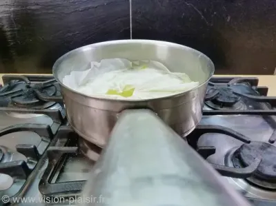 Cuisson du riz au nnoix
