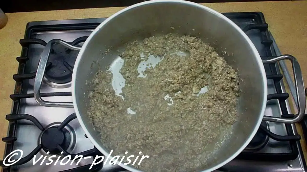 Cuisson duxelles de champignons de paris