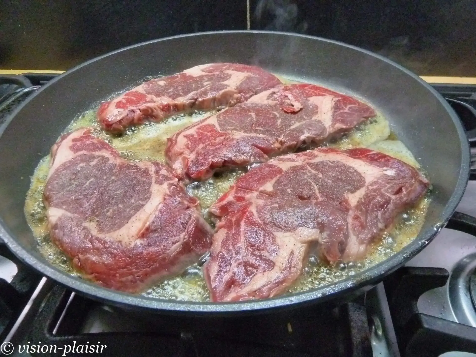 Cuisson entrecotes a la bordelaise