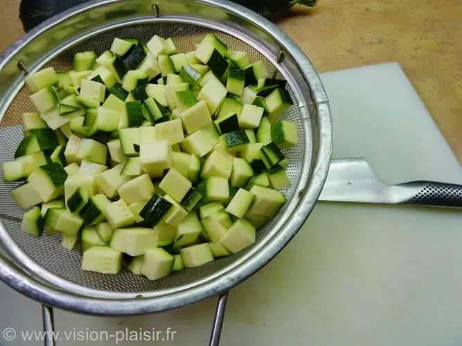 Des de courgettes