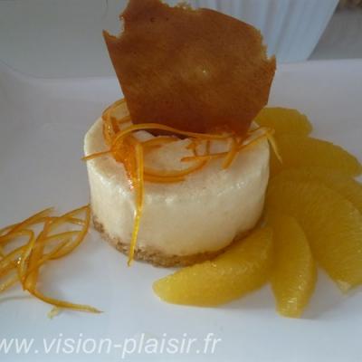 Dessert glace a l orange 1