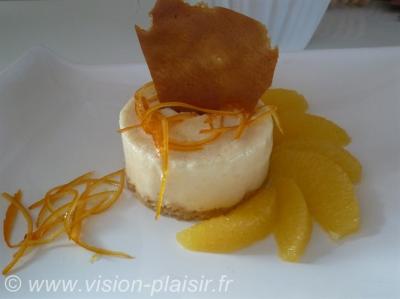 Dessert glace a l orange 1