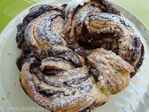 La confection de ma tresse feuilletée gourmande