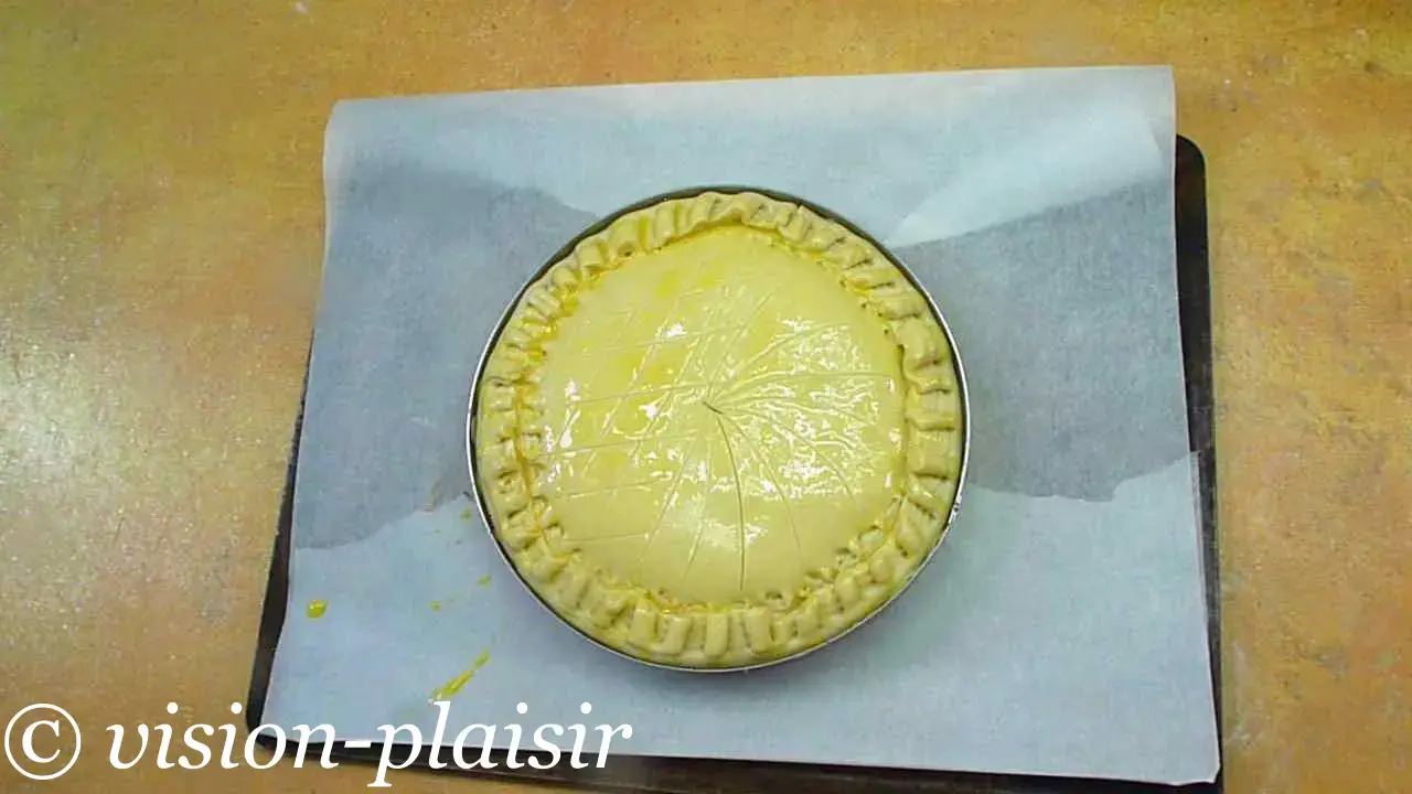 Fin de preparation tourte de la vallee de munster