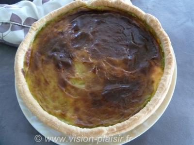 Flan patissier a la pistache