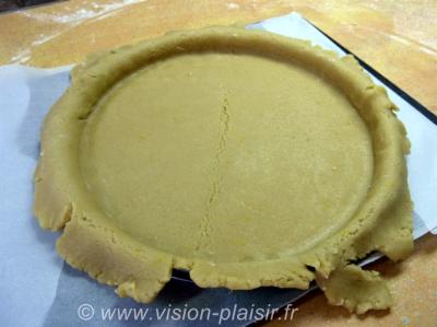 Fond de tarte gateau basque