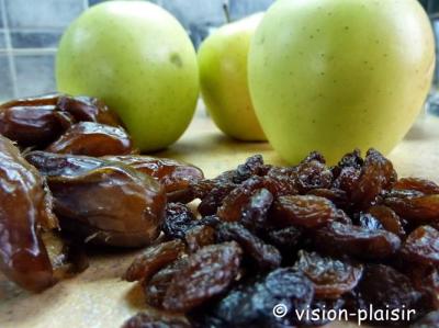 Fruits pommes farcies au four