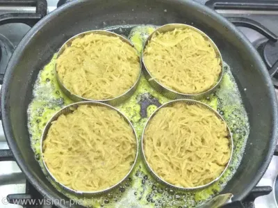 Galette pommes de terre et sa sauce cognac resultat 2