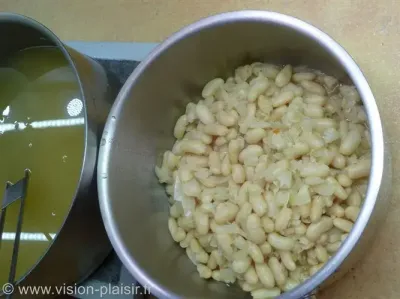 Haricots blancs cuisson