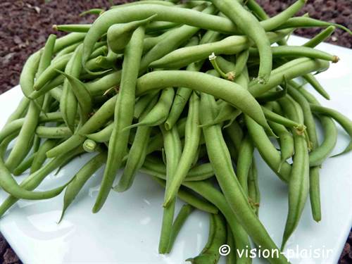 La cuisson des haricots verts