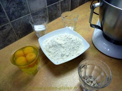 Ingredients brioche