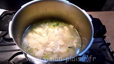 cuisson potage parmentier