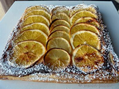 La tarte citron et orange