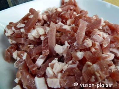 Lardons poelee gourmande