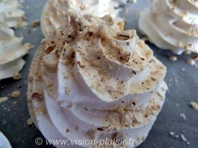Meringues nougat