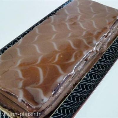 Mille feuille chocolat noir