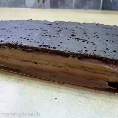 Mille feuille tout chocolat