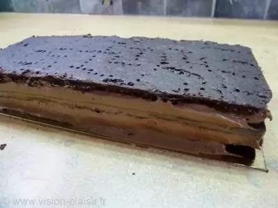 Mille feuille tout chocolat