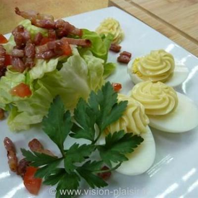 Oeufs durs mayonnaise