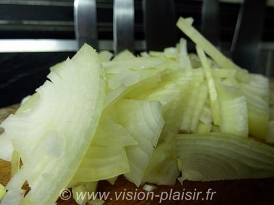 Oignons ciseler