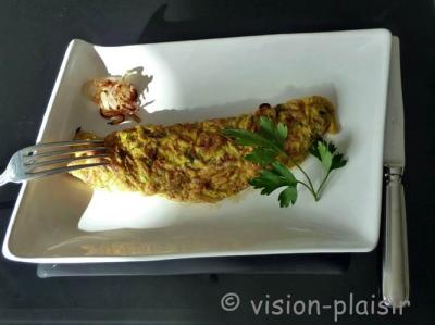 Omelette lyonnaise 1