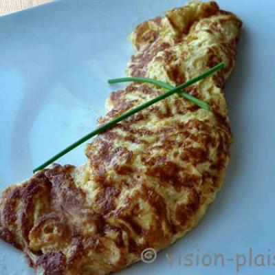 Omelette mousseline