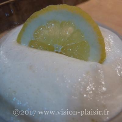 mousse citron