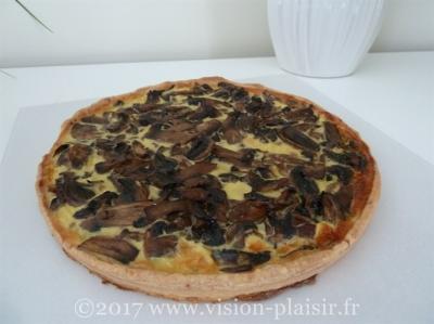 tarte-champignons