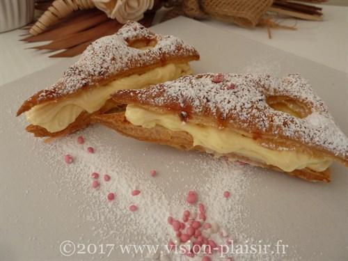 blog de pâtisserie et mes cornuelles feuilletées