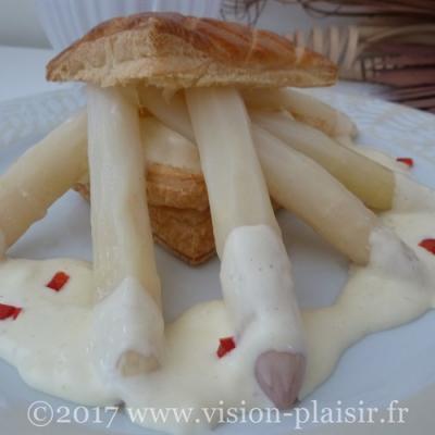 feuilletée sauce mousseline